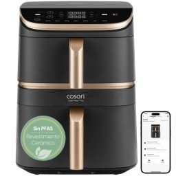 Freidora de aire Cosori Turbo Tower Pro Smart Chef Edition 10,8 L 2630 W torre WiFi