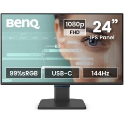 Monitor BenQ GW2490C 23.8" FHD 144Hz IPS Eye-Care, USB-C, certificado TÜV