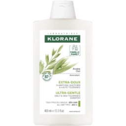 Klorane Champú de uso frecuente ultra suave a la leche de avena 400mL