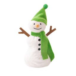 Cojín Aumüller Frozen Fritz muñeco de nieve para gatos - 1 unidad