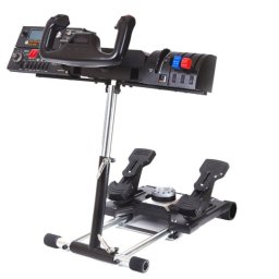 Wheel Stand Pro Deluxe V2 Soporte para Volante y Pedales de Vuelo y Coches Negro