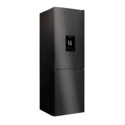 Frigorífico Combi No Frost 170cm 231L E Inox Oscuro Dispensador Agua Puertas Reversibles Pantalla LED