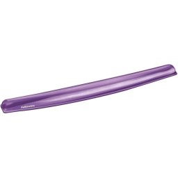 Fellowes Gel Crystal Reposamuñecas para Teclado de Gel Transparente Violeta