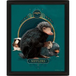 Pyramid Póster 3D Animales Fantásticos 2 Nifflers