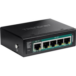 TRENDNET TRN TI-B541 - Switch, 5 puertos, Gigabit Ethernet, PoE+