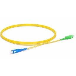 LATIGUILLO FIBRA OPTICA SC/APC a SC/UPC MONOMODO 2m