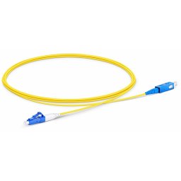 LATIGUILLO FIBRA OPTICA LC/UPC a SC/UPC MONOMODO 2m