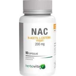 HERBOVITA Nac N-Acetil L-Cisteína Vegan 200mg 90caps