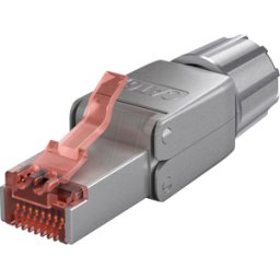 GOOBAY 65941 - Conector RJ45 Cat.6a, montaje en panel, UTP