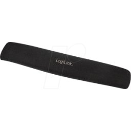 LOGILINK ID0044 - Reposamuñecas, gel, negro