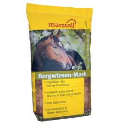 Marstall Bergwiesen mash para caballos - 12,5 kg