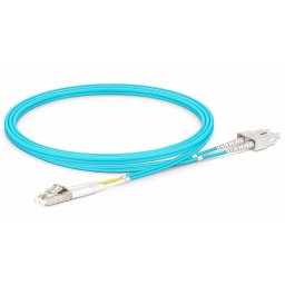 LATIGUILLO FIBRA OPTICA LC/UPC a SC/UPC OM3 DUPLEX 2m