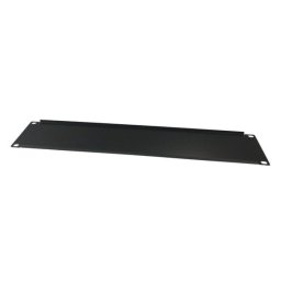 Kimex Tapa Carátula Ciega para Armario Rack 19" Altura 2U