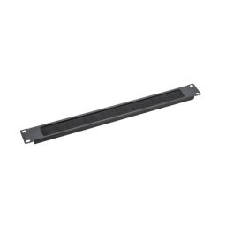 Kimex Panel Pasacables para Armario Rack 19" con Cepillo 1U