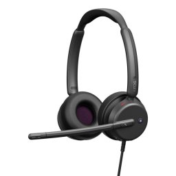 Auriculares Epos Impact 460T con cable USB-C Cancelación de Ruido para llamadas y música negros