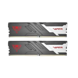Memoria RAM Patriot Viper Venom PVV564G600C30K 64GB 2x32GB DDR5 4800MHz CL40 AMD EXPO Intel XMP Negro Rojo Plata
