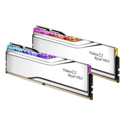 Memoria RAM G.Skill Trident Z5 Neo RGB 32GB 2x16GB DDR5 6000MHz CL28 AMD EXPO RGB Plata