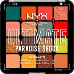 NYX Professional Makeup Paleta de sombras Ultimate 16 Pan 16 x 0,8g Paradise Shock