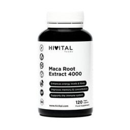 Hivital Foods Maca Peruana Extracto Concentrado 4000 mg 120 cáps