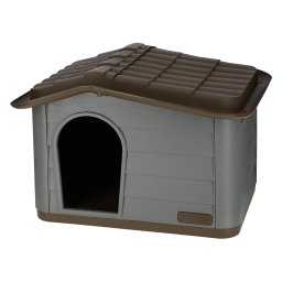 Casa Kerbl Pet Paola Eco para gatos - verde gris / marrón : 60 x 51 x 41 cm (L x An x Al)