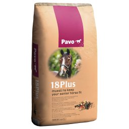Pavo 18Plus muesli para caballos - 15 kg