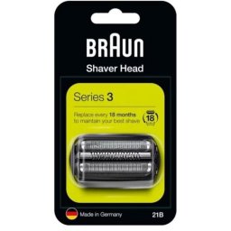 Braun Series 3 Kombipack 21 B neu Cabezal de Repuesto de Afeitado 1 Unidad Acero Inoxidable
