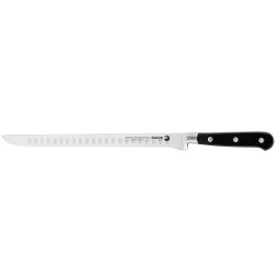Fagor Couper Cuchillo Cocina Profesional Jamonero con Punta 25 cm Hoja Acero Inoxidable Grosor 2 mm, para Cortar Finas Lonchas de Jamón, Mango Ergonómico