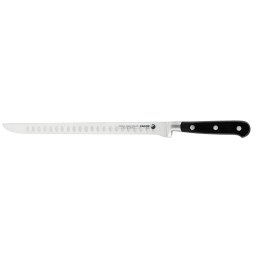 Fagor Couper Cuchillo Cocina Profesional Jamonero con Punta 27,5 cm Hoja Acero Inoxidable Grosor 2 mm, para Cortar Finas Lonchas de Jamón, Mango Ergonómico