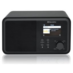 Roadstar IR-390D+BT/BK Radio Internet Wi-Fi y Digital DAB/ DAB+/ FM, Bluetooth, Cargador USB, Mando a Distancia, Conexión Auriculares, Despertador con Alarma Dual, Negro