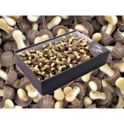 Galletas setas choco negro 1k 250u