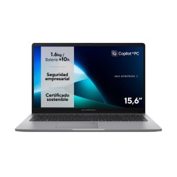 Portátil Asus ExpertBook P1 15.6″ Intel Core i7-13620H 16GB 512GB SSD Win11 Pro Gris QWERTY