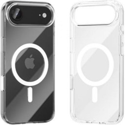 Funda para móvil Vention Concise Impact Dura PC TPU Transparente Magsafe para iPhone 17 Air