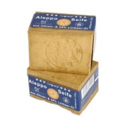 FINigrana Aleppo Seife Jabón en Barra Aceite de Oliva y Laurel 24% 200g