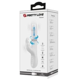 Pretty love Reese Vibrador con Rotación Plateado 1ud