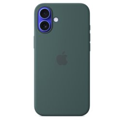 Apple Funda de Silicona con MagSafe Verde Lago para iPhone 16 Plus