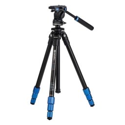 Trípode Benro TSL08AS2CSH Compacto con Cabeza Vídeo S2C 2,5 kg 147 cm Azul