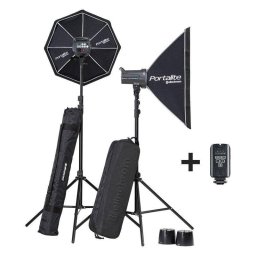 Set de estudio Elinchrom D-Lite RX 4 Softbox To Go 2 flashes 400J Skyport