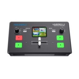 Mezclador de vídeo Feelworld LIVEPRO L1 V1 4 HDMI Full HD pantalla TFT 2" LAN USB 3.0