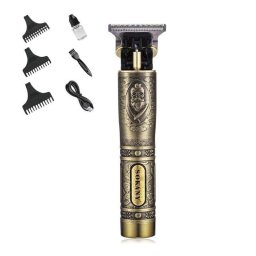 Recortador de pelo y barba recargable Dam Electronics 1200 mAh diseño retro