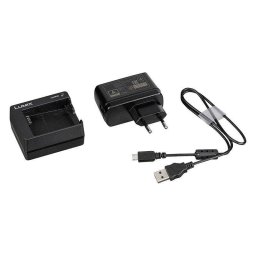 Cargador de batería Panasonic BTC 12 para cámaras digitales DMW-BLC12 BLG10 BLH7