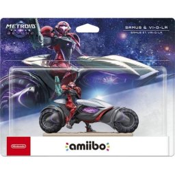 Nintendo Figura Amiibo Metroid Prime 4 Beyond Samus & VI-O-LA Personaje Interactivo Acción