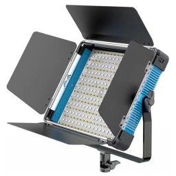 Panel LED Pixel P80 RGB 60W Regulable 2500K-10000K Barndoor App Control