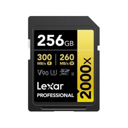 Tarjeta SD Lexar LSD2000256G-BNNNG 256GB UHS-II 300MB/s V90 resistente