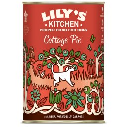Lily's Kitchen Dinner 6 x 400 g para perros - Vacuno con patatas y zanahoria