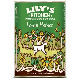 Lily's Kitchen Dinner 6 x 400 g para perros - Cordero con patatas, calabaza y zanahoria