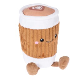 Juguete TIAKI Happy Frappuccino, marrón para perros - 20 x 12 x 12 cm (L x An x Al)