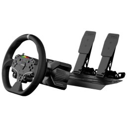 Volante Moza Racing RS074 Para PC Accionamiento Directo Pedales Bluetooth/USB Negro