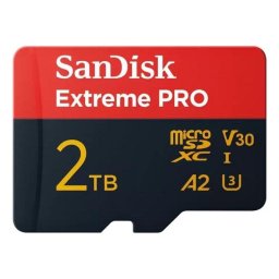Tarjeta microSDXC SanDisk Extreme PRO 2 TB UHS-I Clase 10 V30