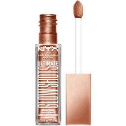 NYX Professional Makeup Sombra de ojos líquida brillante Ultimate Glow Shots 7,5mL Golden Goji