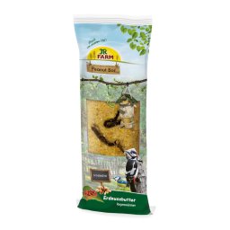 Barra JR Farm de cacahuete sin cáscara, 350 g - Crema de cacahuete con lombrices